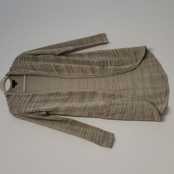 H by Halston thin knit cardigan duster - Picture 2 of 12